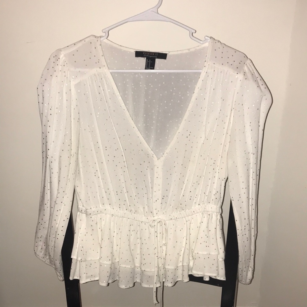 white blouse